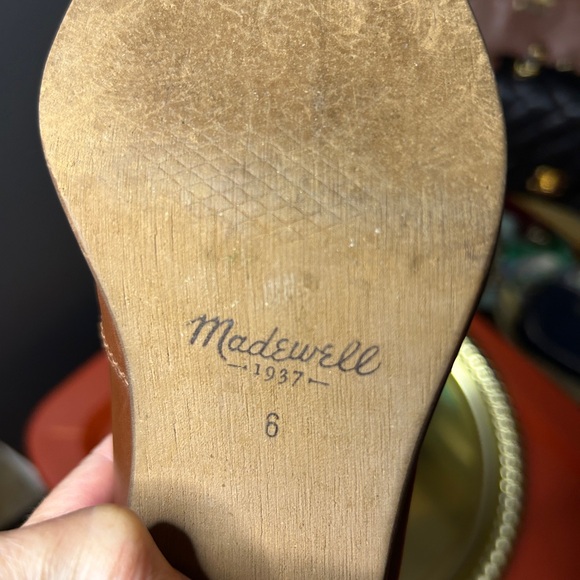 Madewell The Ames Boot in Cognac Leather Size 6 - Picture 7 of 10